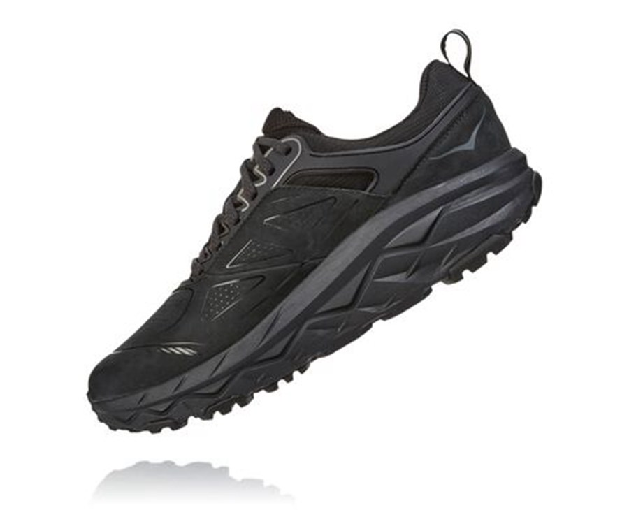 Zapatillas Trail Hoka One One Hombre - Challenger Bajas Gore-Tex - Negras - BAT315720